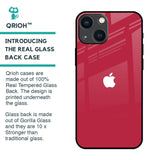 Solo Maroon Glass case for iPhone 14 Plus