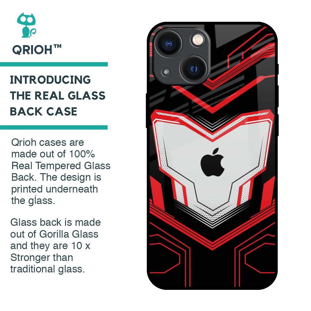 Quantum Suit Glass Case For iPhone 14 Plus
