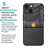 Grey Metallic Glass Case For iPhone 14 Plus