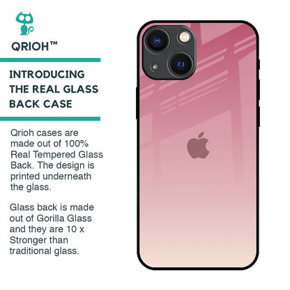 Blooming Pink Glass Case for iPhone 14 Plus