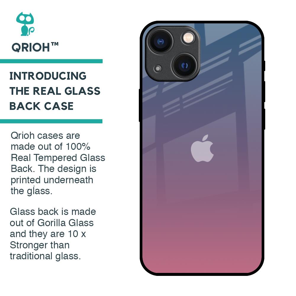 Pastel Gradient Glass Case for iPhone 14 Plus