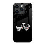 Space Traveller iPhone 14 Pro Glass Back Cover Online