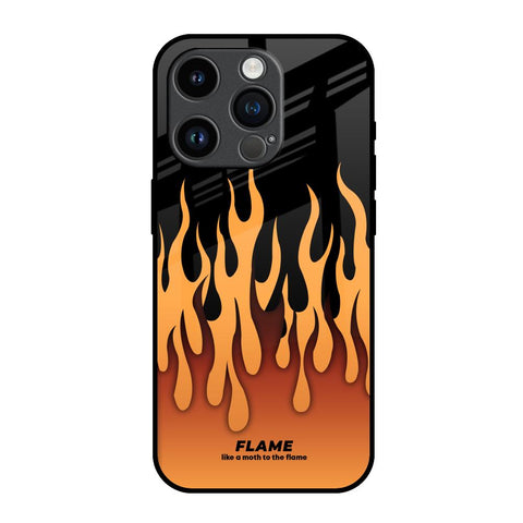 Fire Flame iPhone 14 Pro Glass Back Cover Online