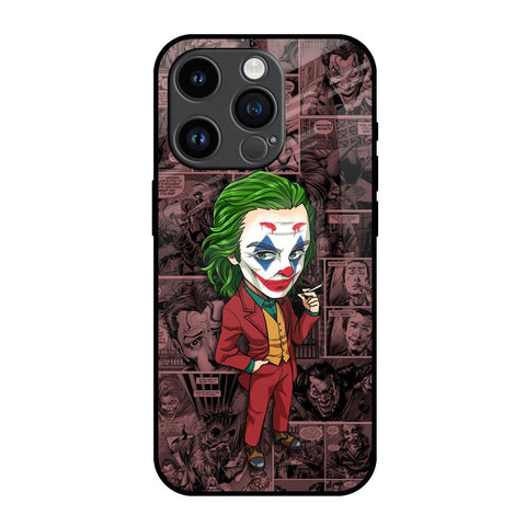 Joker Cartoon iPhone 14 Pro Glass Back Cover Online