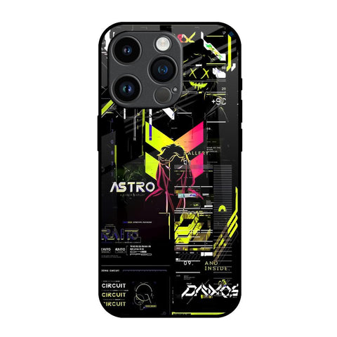 Astro Glitch iPhone 14 Pro Glass Back Cover Online