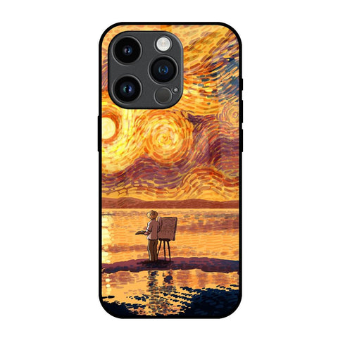 Sunset Vincent iPhone 14 Pro Glass Back Cover Online