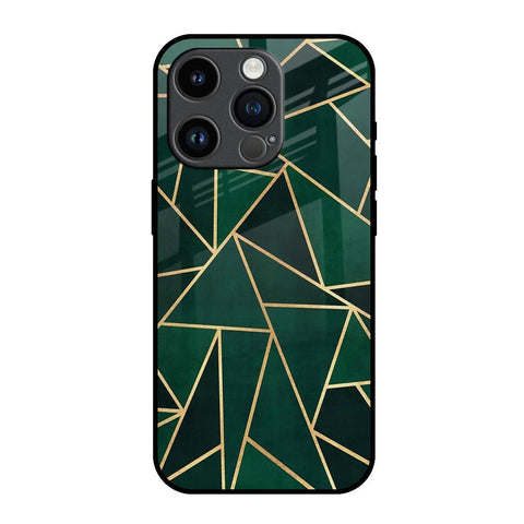 Abstract Green iPhone 14 Pro Glass Back Cover Online