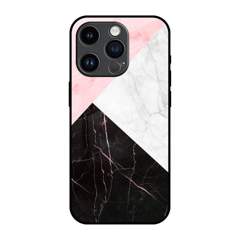 Marble Collage Art iPhone 14 Pro Glass Back Cover Online