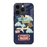 Tour The World iPhone 14 Pro Glass Back Cover Online