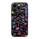 Accept The Mystery iPhone 14 Pro Glass Back Cover Online