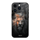 Devil Lion iPhone 14 Pro Glass Back Cover Online