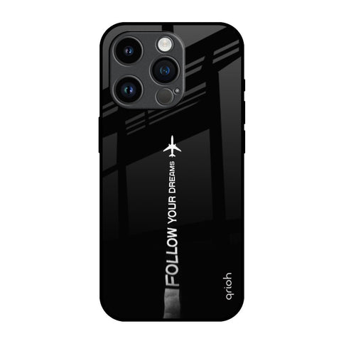 Follow Your Dreams iPhone 14 Pro Glass Back Cover Online