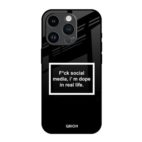 Dope In Life iPhone 14 Pro Glass Back Cover Online