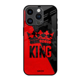 I Am A King iPhone 14 Pro Glass Back Cover Online