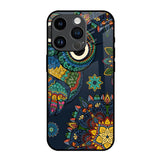 Owl Art iPhone 14 Pro Glass Back Cover Online