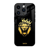 Lion The King iPhone 14 Pro Glass Back Cover Online