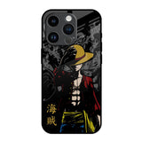 Dark Luffy iPhone 14 Pro Glass Back Cover Online