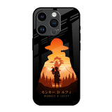 Luffy One Piece iPhone 14 Pro Glass Back Cover Online