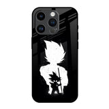 Monochrome Goku iPhone 14 Pro Glass Back Cover Online
