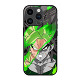 Anime Green Splash iPhone 14 Pro Glass Back Cover Online