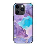Alcohol ink Marble iPhone 14 Pro Glass Back Cover Online