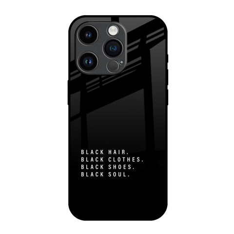 Black Soul iPhone 14 Pro Glass Back Cover Online