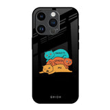 Anxiety Stress iPhone 14 Pro Glass Back Cover Online