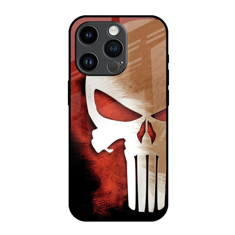 Red Skull iPhone 14 Pro Glass Back Cover Online