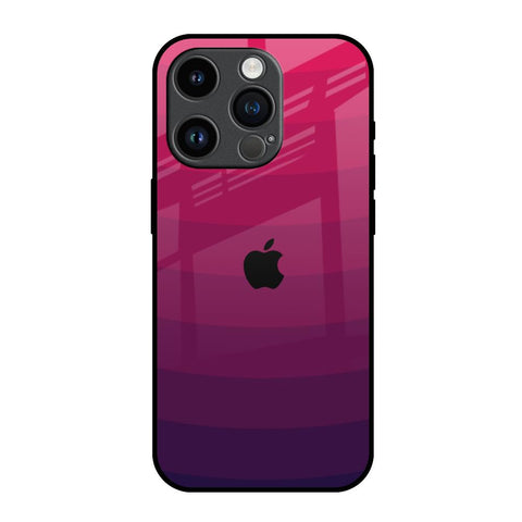 Wavy Pink Pattern iPhone 14 Pro Glass Back Cover Online