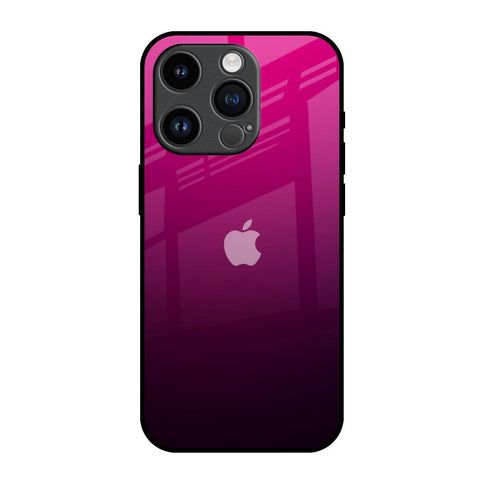 Purple Ombre Pattern iPhone 14 Pro Glass Back Cover Online