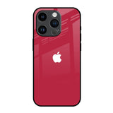 Solo Maroon iPhone 14 Pro Glass Back Cover Online
