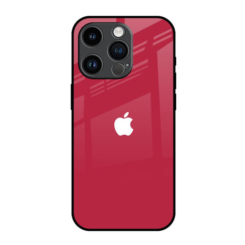 Solo Maroon iPhone 14 Pro Glass Back Cover Online