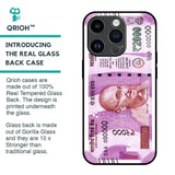 Stock Out Currency Glass Case for iPhone 14 Pro