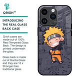 Orange Chubby Glass Case for iPhone 14 Pro