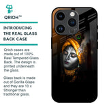 Ombre Krishna Glass Case for iPhone 14 Pro