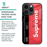 Supreme Ticket Glass Case for iPhone 14 Pro
