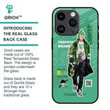 Zoro Bape Glass Case for iPhone 14 Pro