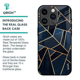 Abstract Tiles Glass Case for iPhone 14 Pro