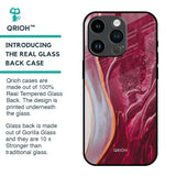 Crimson Ruby Glass Case for iPhone 14 Pro