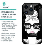 Girl Boss Glass Case For iPhone 14 Pro