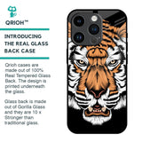 Angry Tiger Glass Case For iPhone 14 Pro