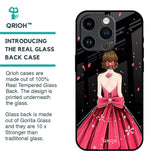 Fashion Princess Glass Case for iPhone 14 Pro