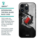 Japanese Art Glass Case for iPhone 14 Pro