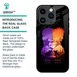 Minimalist Anime Glass Case for iPhone 14 Pro