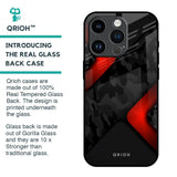 Modern Camo Abstract Glass Case for iPhone 14 Pro