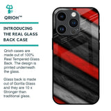 Soft Wooden Texture Glass Case for iPhone 14 Pro