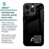 Push Your Self Glass Case for iPhone 14 Pro