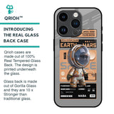 Space Ticket Glass Case for iPhone 14 Pro