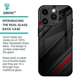 Modern Abstract Glass Case for iPhone 14 Pro
