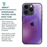 Ultraviolet Gradient Glass Case for iPhone 14 Pro